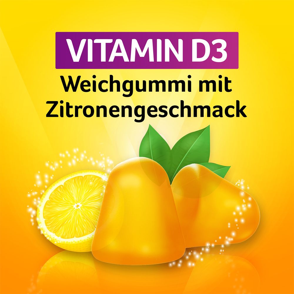 VIGANTOLVIT® Vitamin D3 2.000 I.E. Weichgummis - Jetzt 10% Rabatt mit dem Code vigantolvit10 sparen*