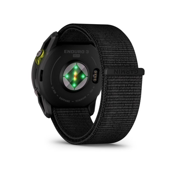 Garmin Unisex Ure Enduro 3 Solar Sapphire Sort