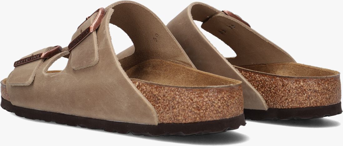 bruine birkenstock slippers arizona bs