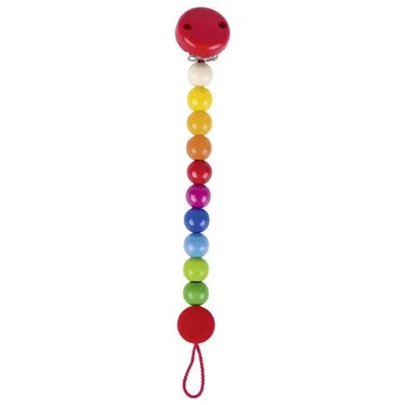 Heimess Schnullerkette Regenbogen