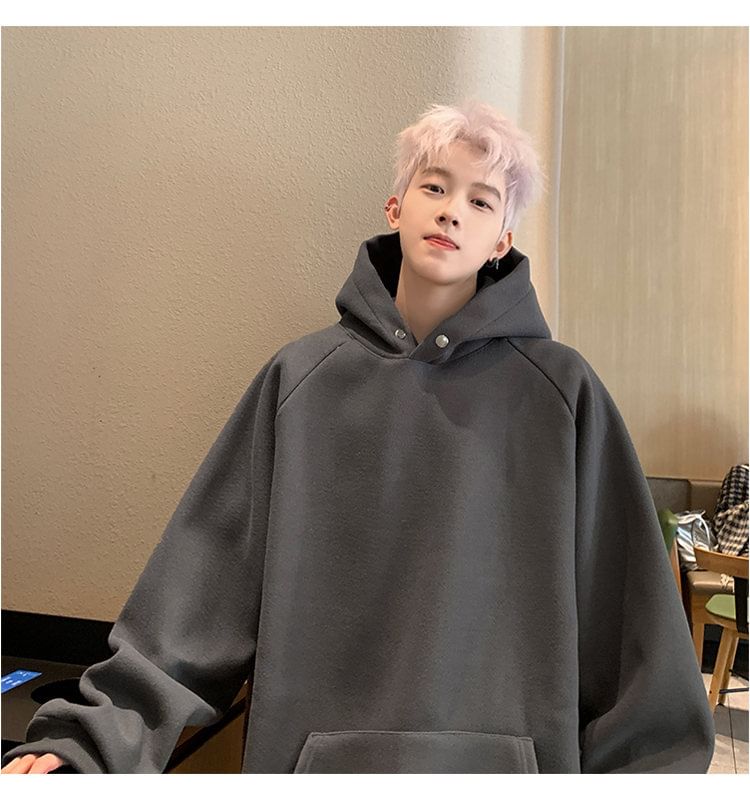 FOEV - Effen oversized hoodie