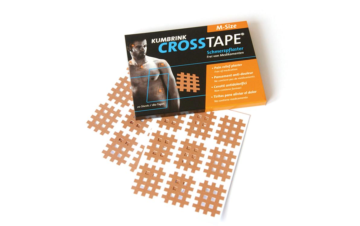 Schmerz- und Akupunkturtape Grösse M, 180 TapesGitter Tapes zur Schmerzbehandlung
