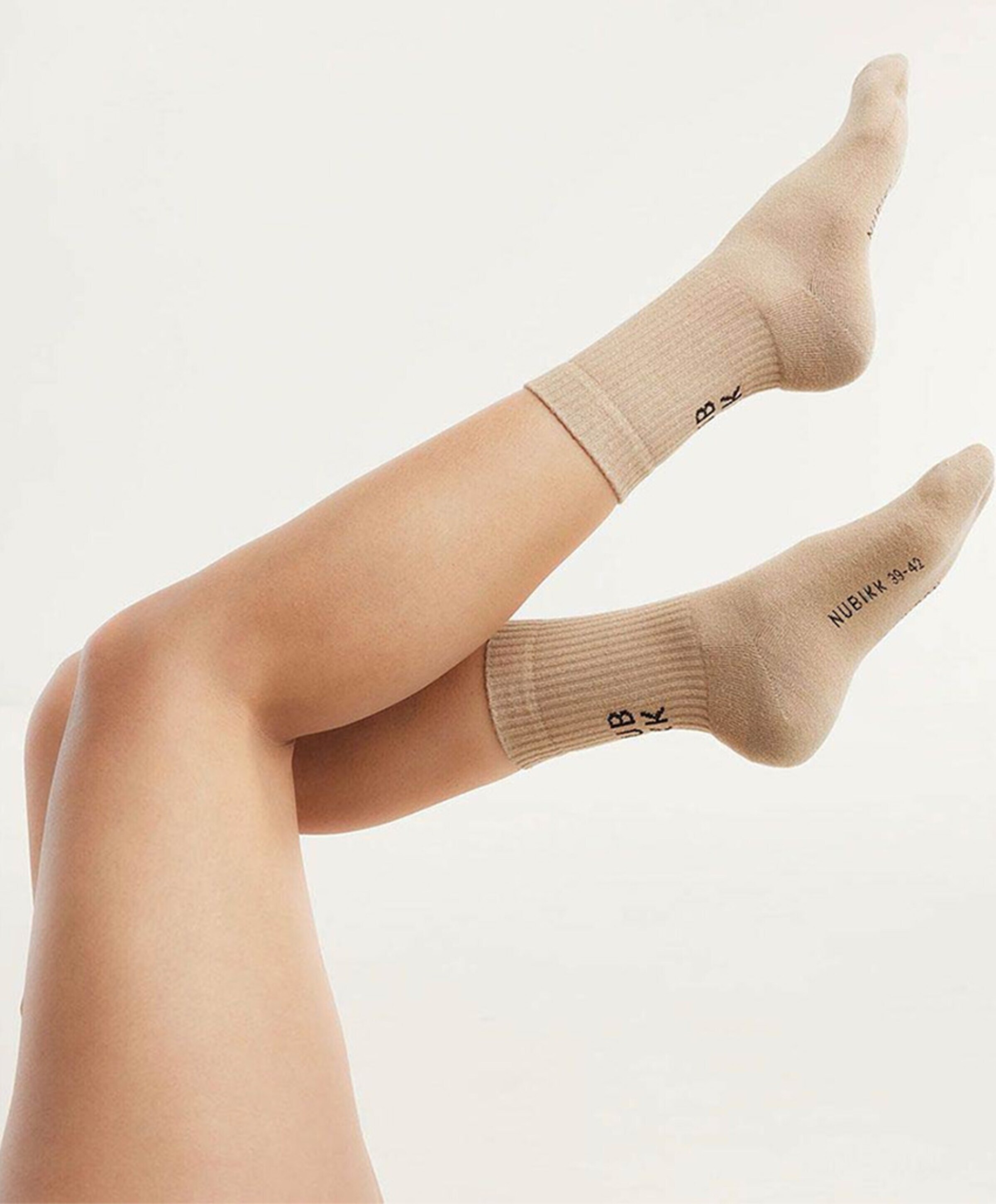 Nubikk Heren sokken beige