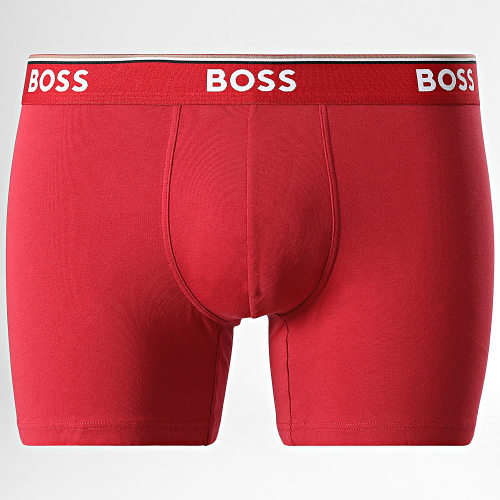 Lot De 3 Boxers 50475282 Bleu Rouge Noir