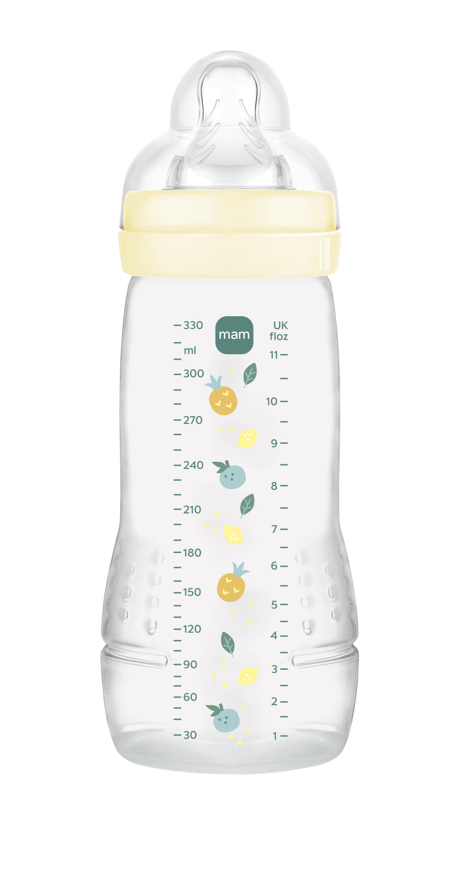 MAM Easy Active Baby Bottle Flasche<br>1 Stück, 330ml, 4+ Monate Unisex