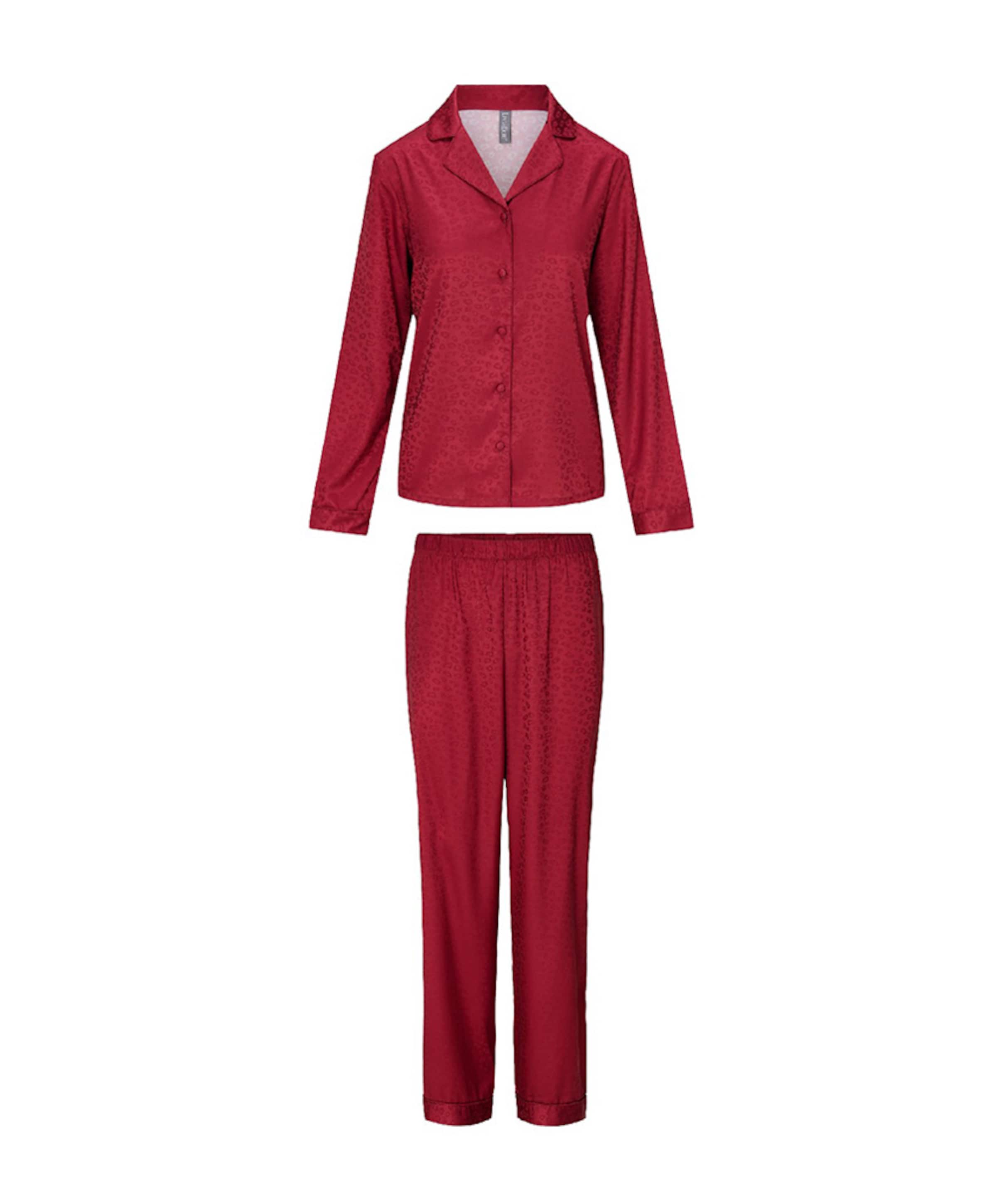LingaDore Dames pyjama bordeaux