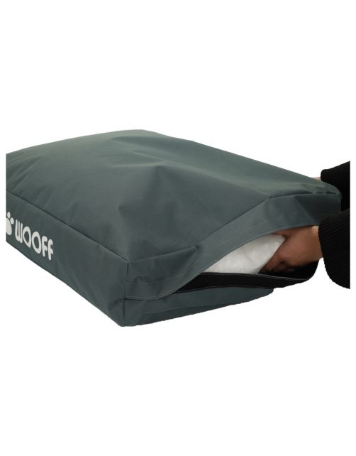 Wooff All Weather Matras Ortho Agavegroen - Hondenmatras