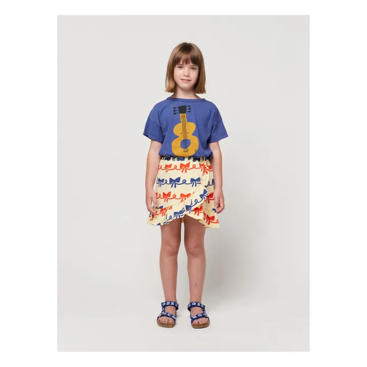 Bobo Choses T-Shirt Coton Bio Guitare | Bleu