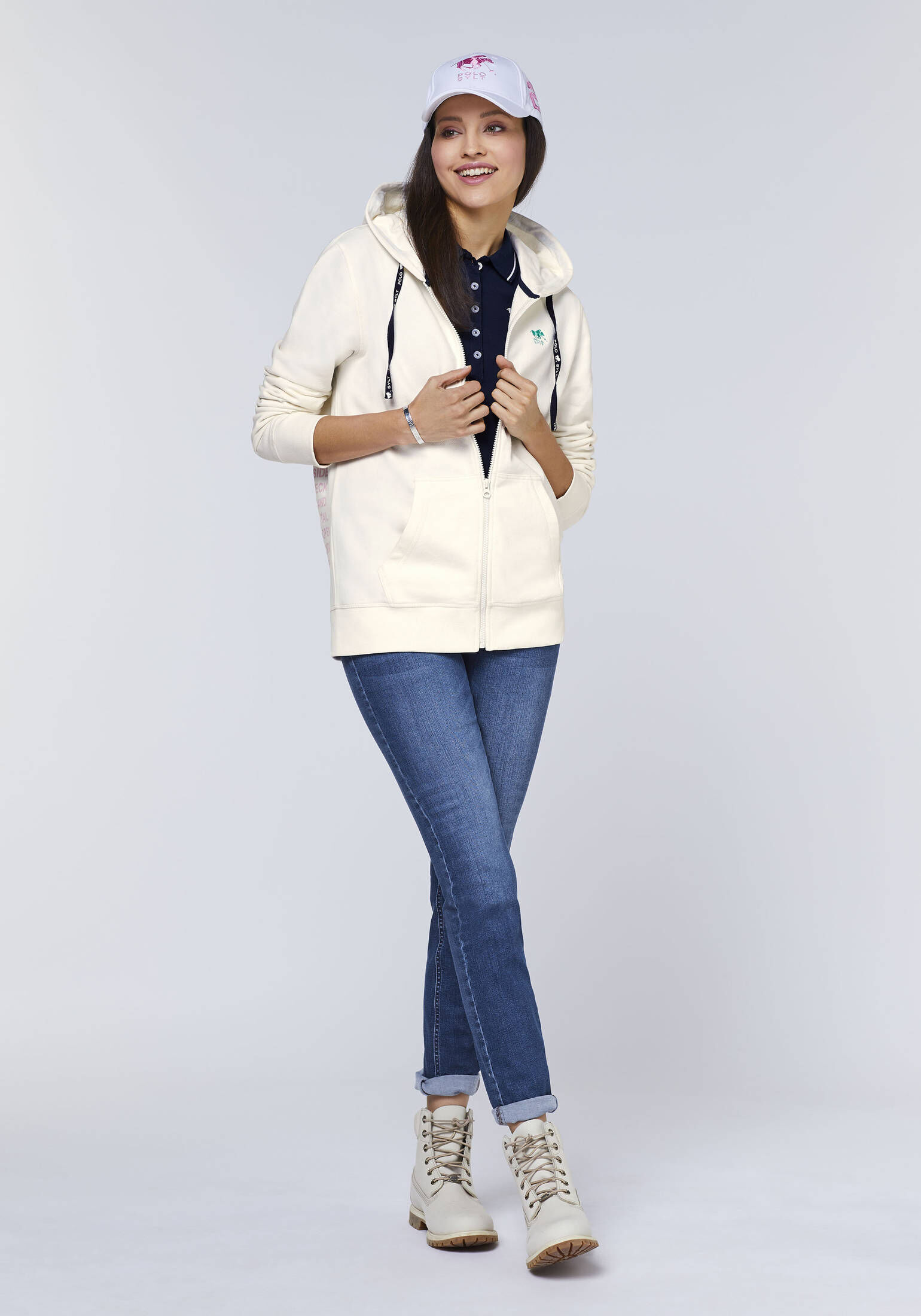 Polo Sylt| Damen Kapuzen-Sweatjacke