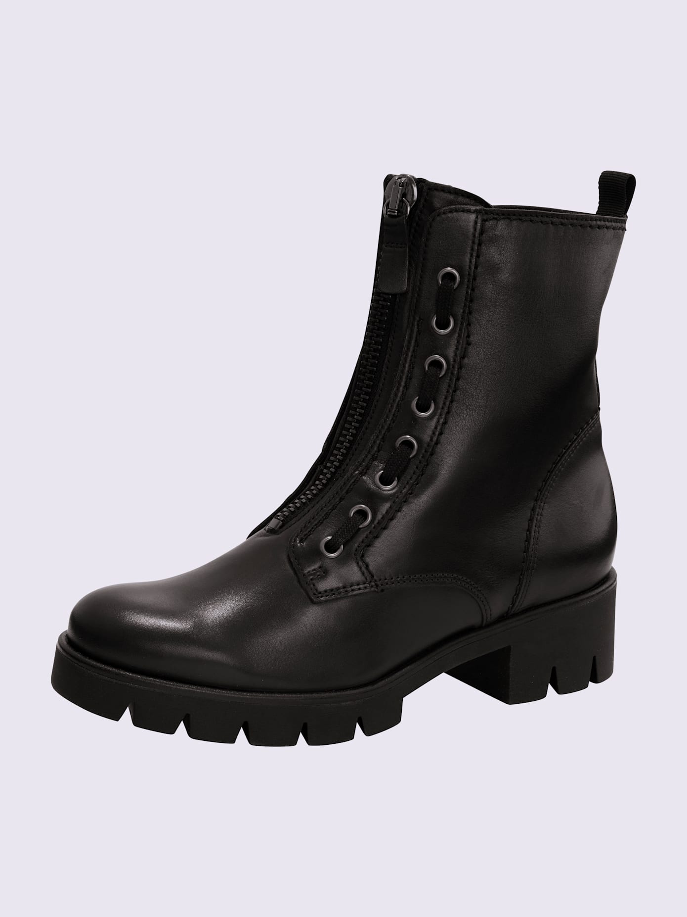 Bottines à lacets cuir de veau haute qualité