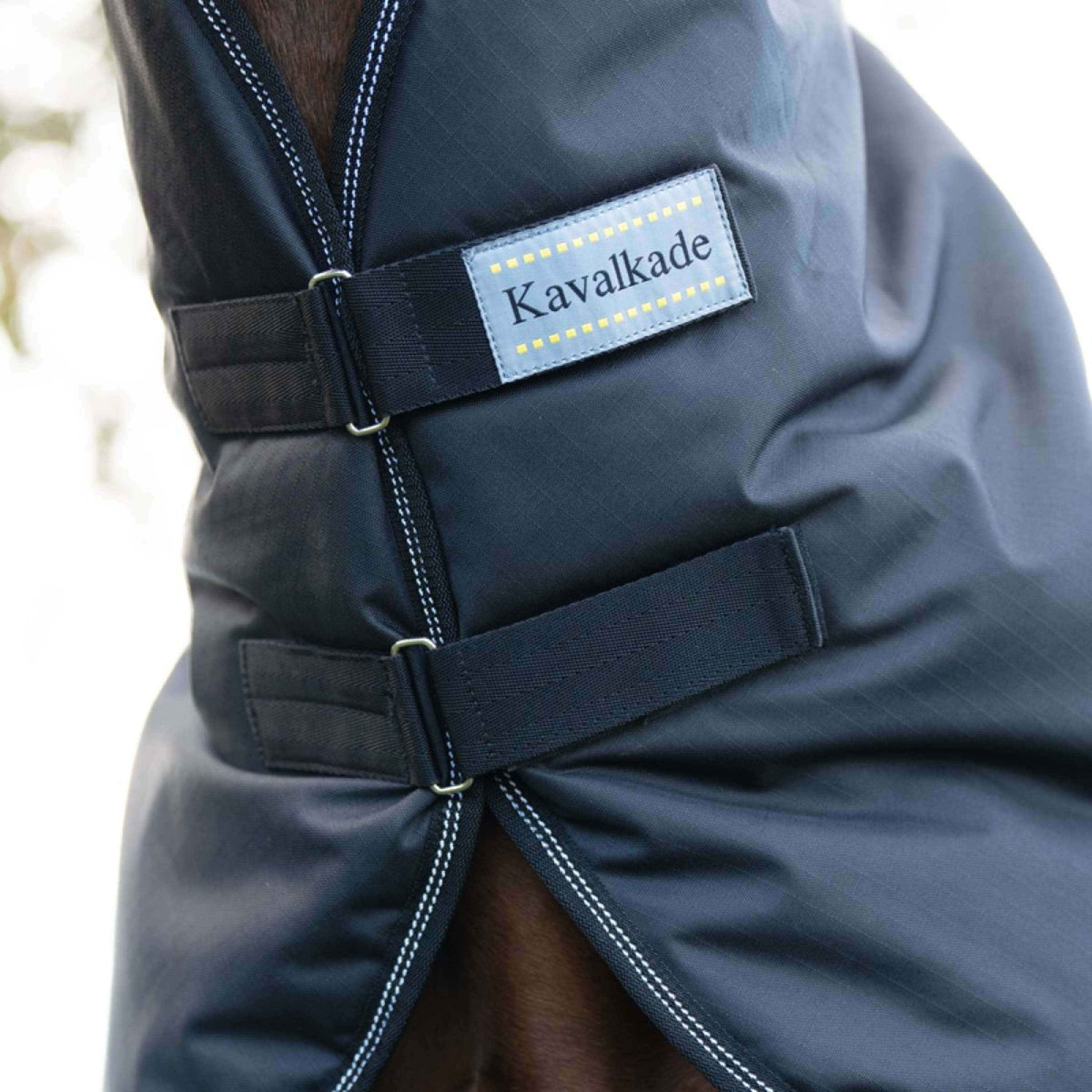 Kavalkade Halsstuk Halifax 2in1 50g Zwart