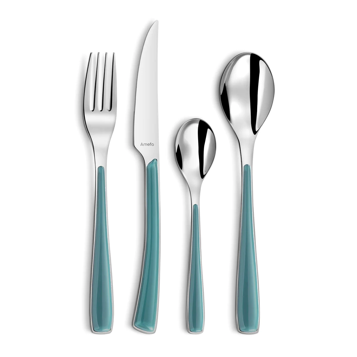 Alizé Turquoise - Ménagère 24 pièces Amefa