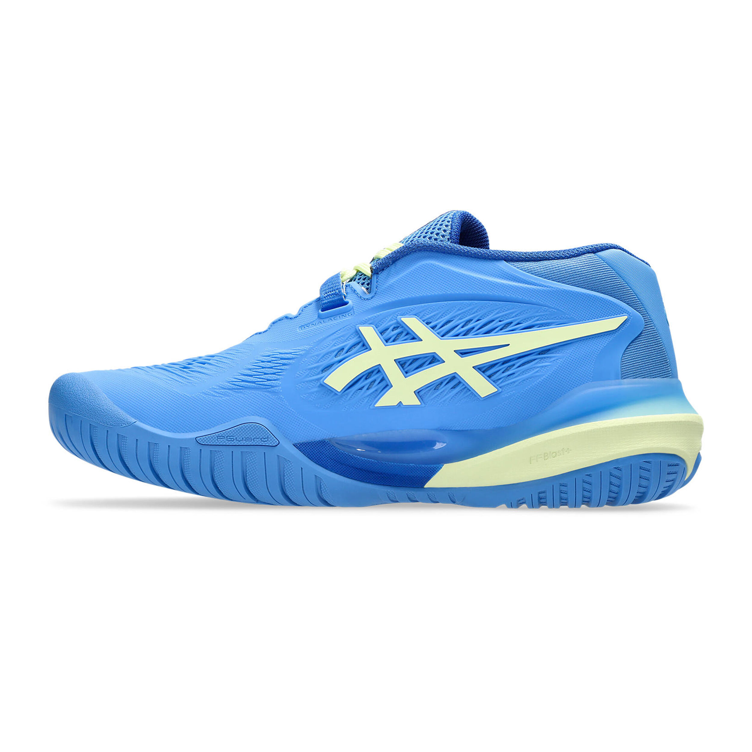 ASICS Gel-Resolution X Chaussures Toutes Surfaces Femmes - Bleu , Jaune Lemon