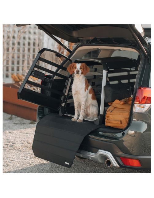 Thule Allax Compact Transportbench - Hondenautobench - 87-93x70x69 cm Grijs Large