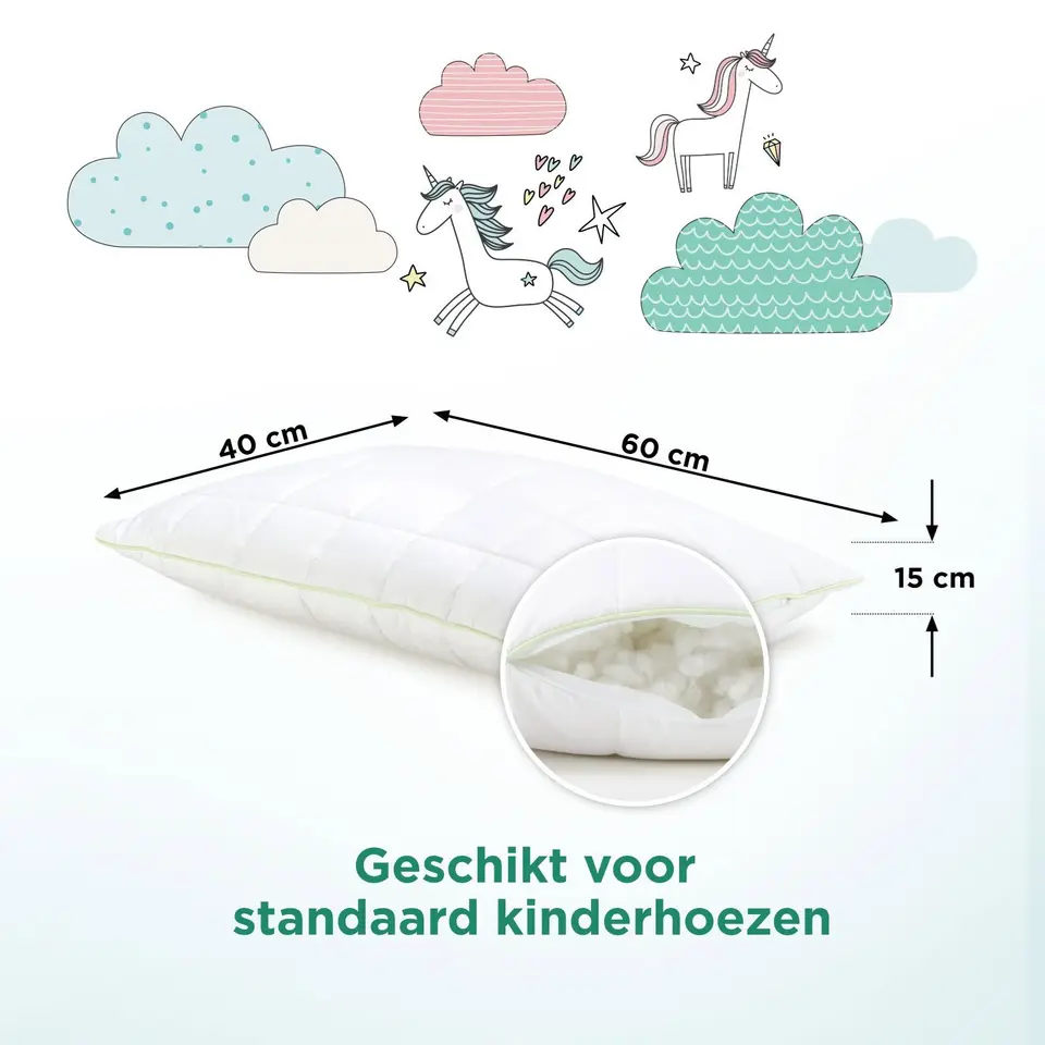 Vitapur - Little Prince Kinderkussen - 40x60 cm - 2 stuks