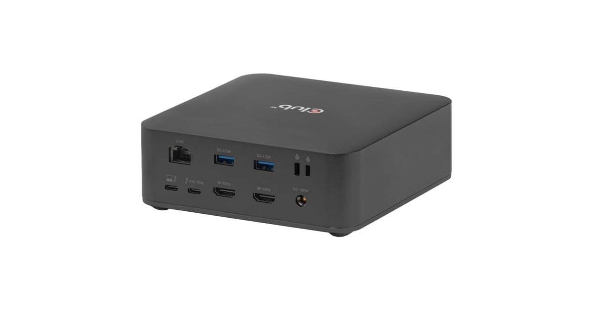 Club 3DThunderbolt 5 13-in-1 dockingstation  (Zwart)