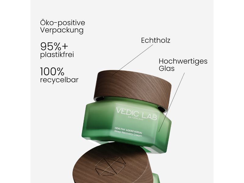 VEDIC Lab Nachtcrème Sleep Recovery 50 ml Natürliche, nährende Nachtcreme