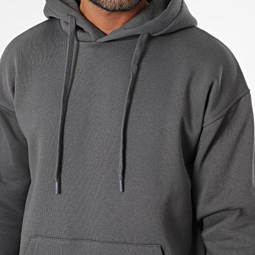 Sweat Capuche Gris Anthracite