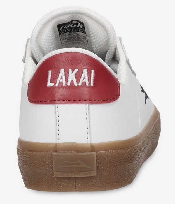 Lakai Newport Schuh (white gum)