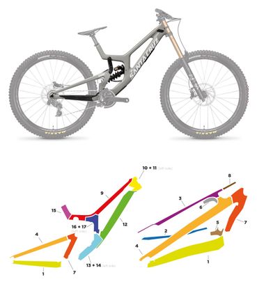 Santa Cruz V10 29 Carbon - 2019 - L - Brillant