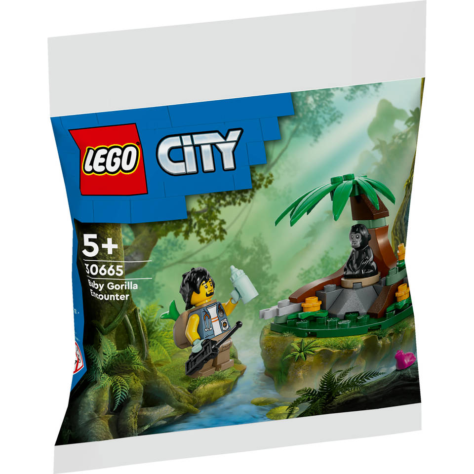 LEGO City ontmoeting met babygorilla 30665