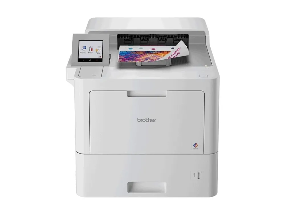 Brother HL-L9470CDN - Printer - farve - Duplex - laser - A4 - 2400 x 600 dpi - op til 40 spm (mono) / op til 40 spm (farve) - kapacitet: 620 ark - USB 2.0, Gigabit LAN, USB vært, NFC