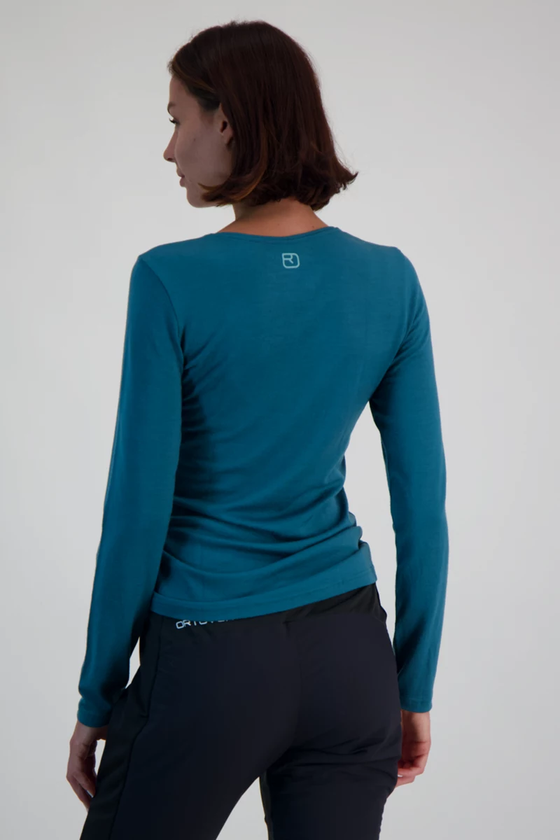 Ortovox 185 Merino Tangram Logo Damen Longsleeve