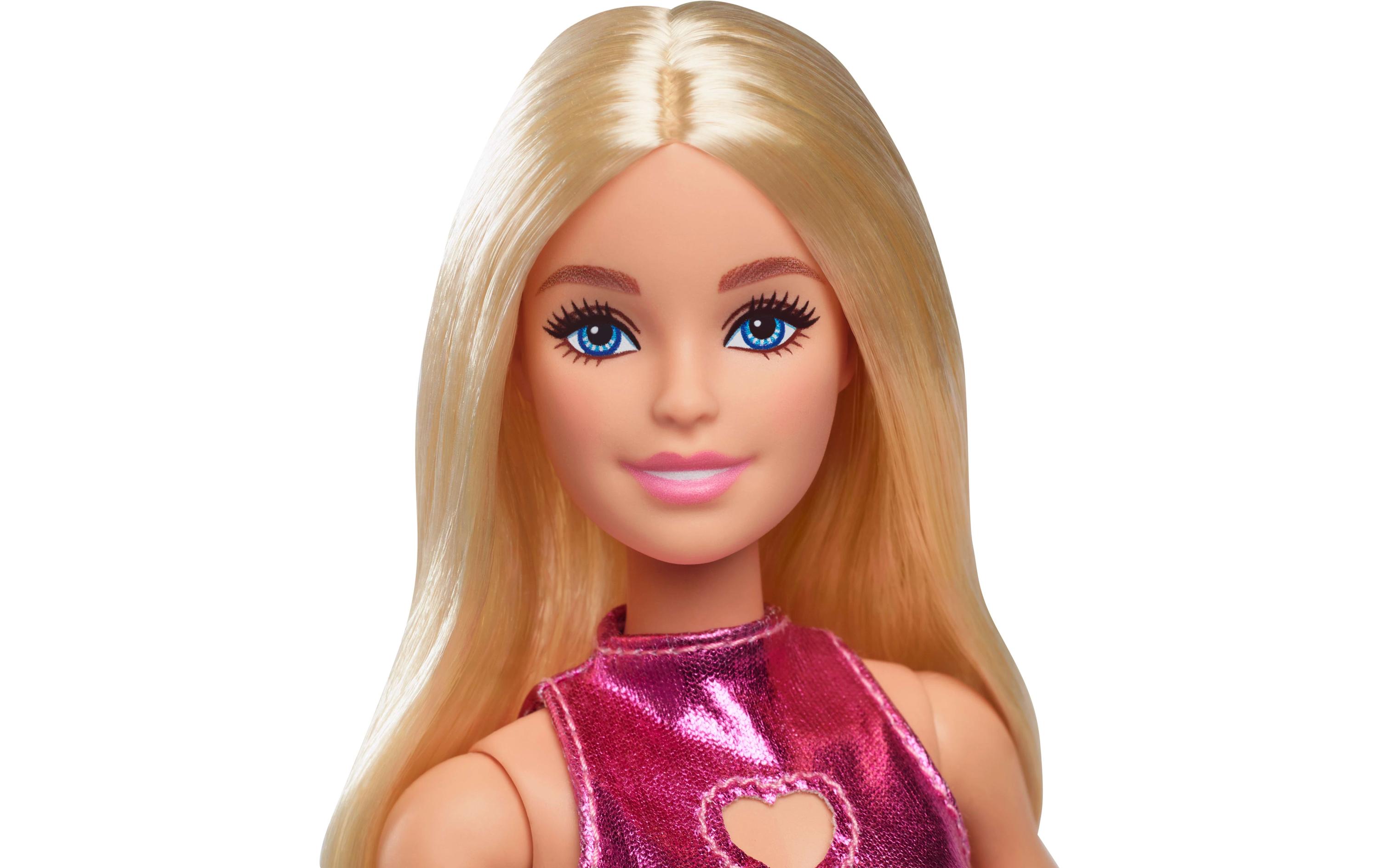 Puppe Pink Dress Heart CutoutBarbie-Puppe aus der Fashionistas-Reihe