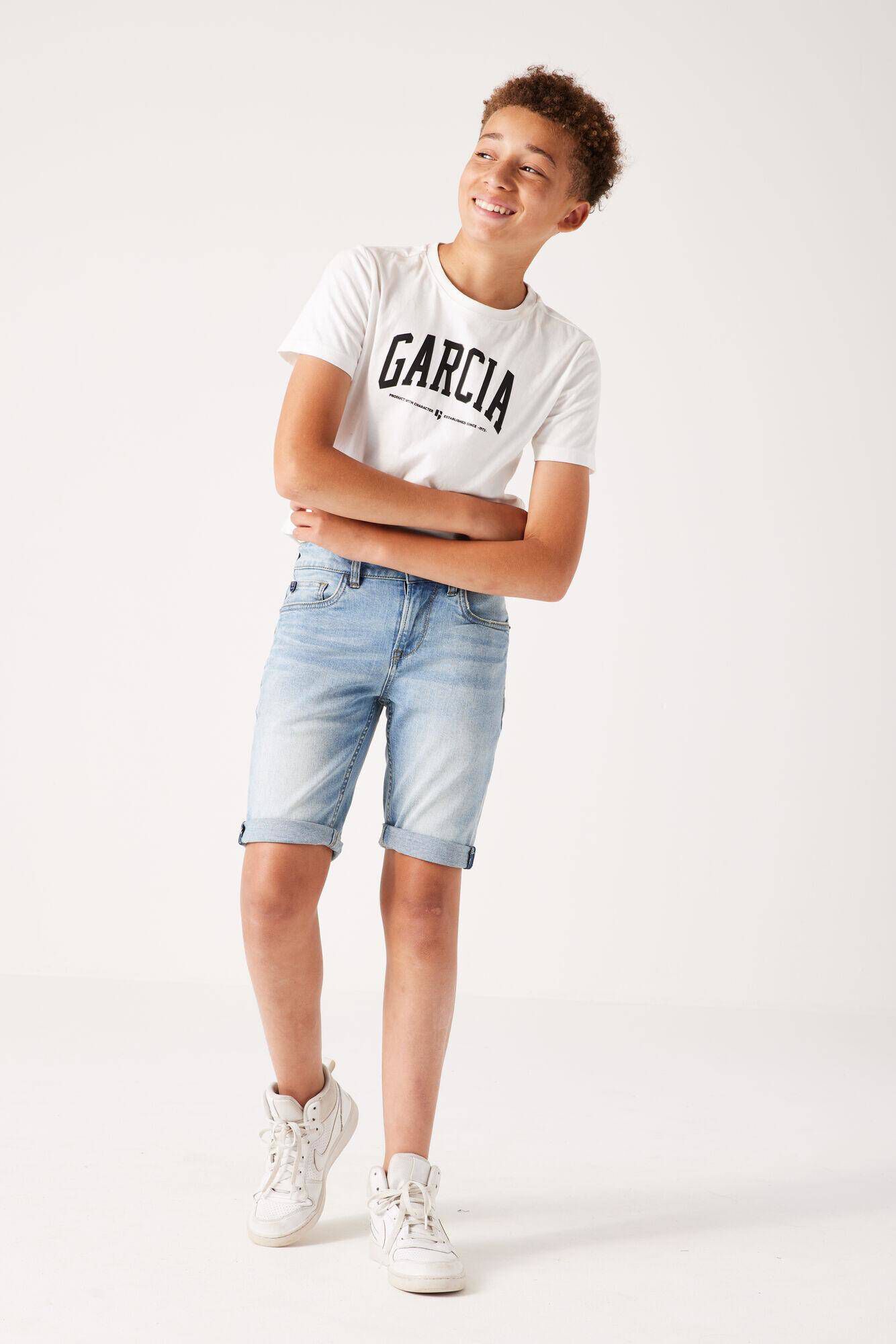 Garcia| Jungen Jeansshorts TAVIO SHORT Slim Fit