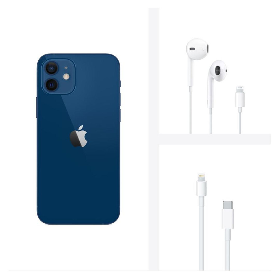 Apple iPhone 12 (Bleu) - 128 Go · Reconditionné