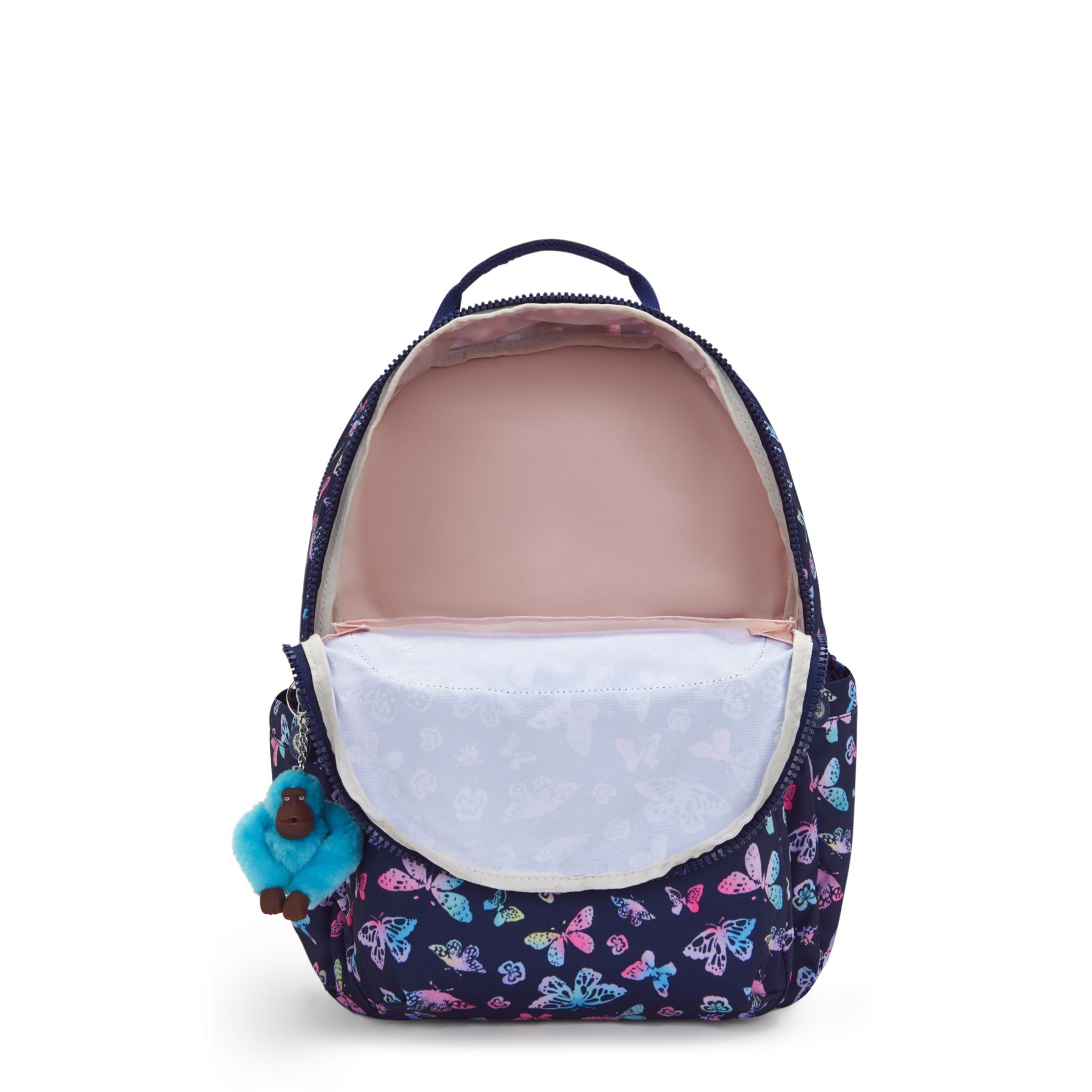 SEOUL COLLEGE Grand sac à dos avec compartiment séparé pour ordinateur portable - Butterfly Fun