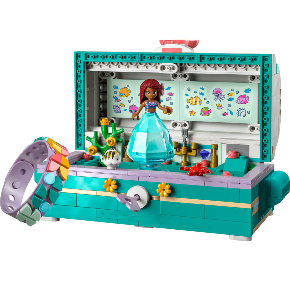 LEGO® Disney Prinzessin 43229 Arielles Schatztruhe, seltenes Set