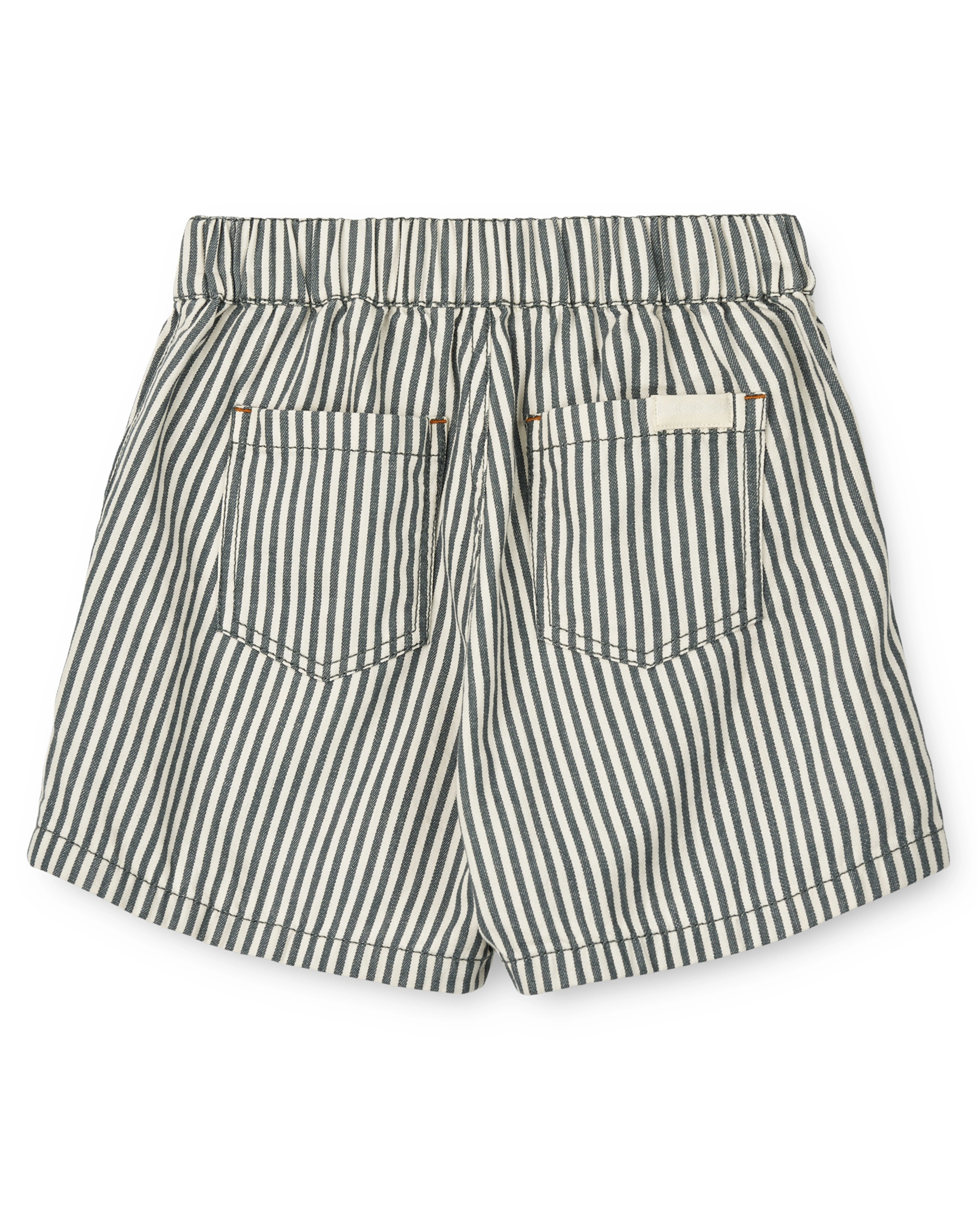 Shorts AYO gestreift in dunkelblau