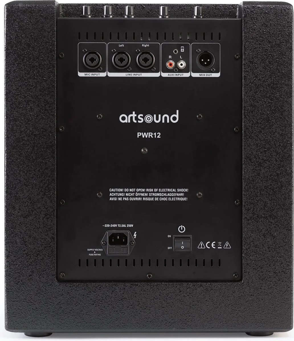 Artsound PWR12   housse de transport Enceintes de sono