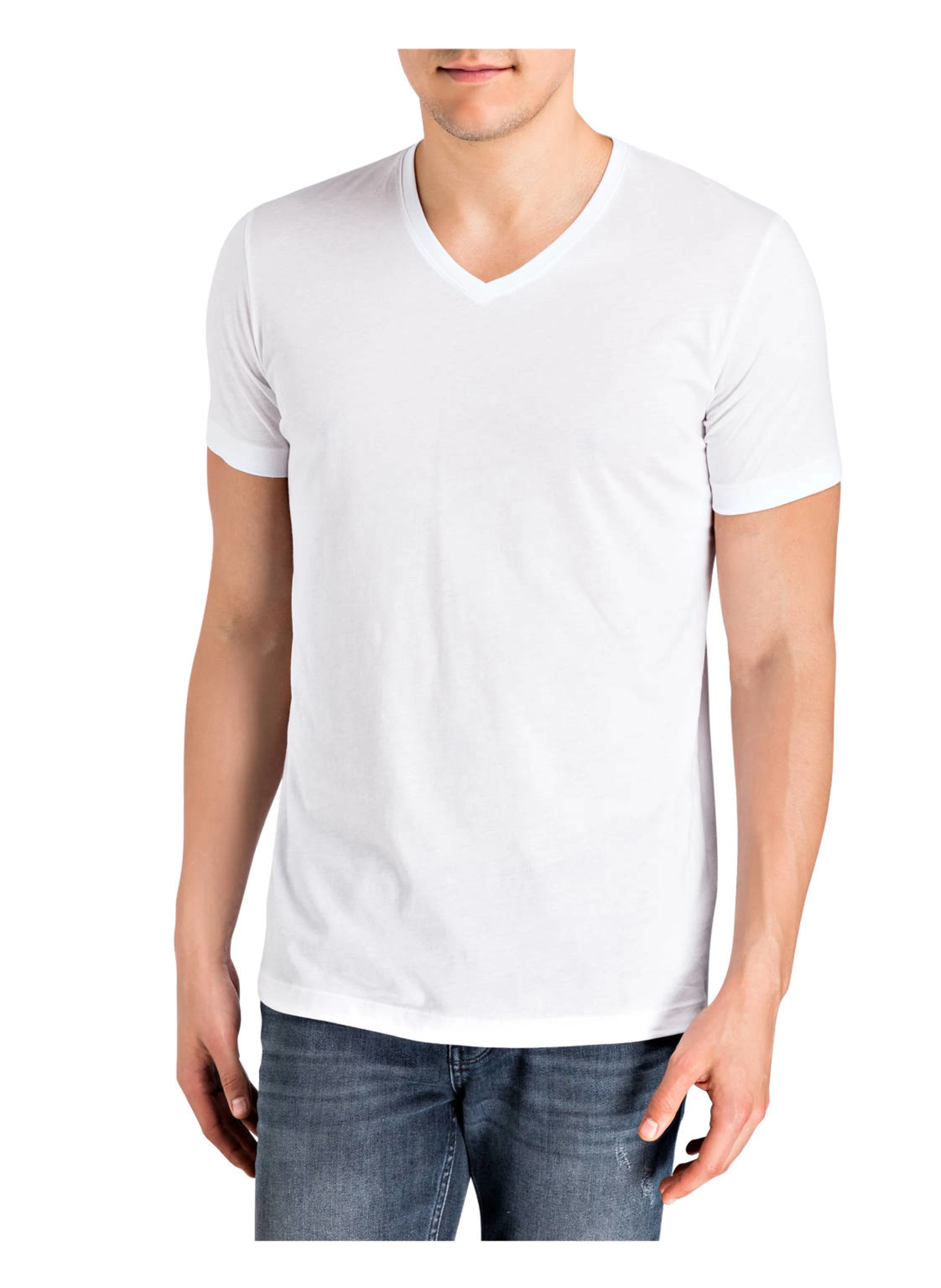 RAGMAN 2er-Pack V-Shirts