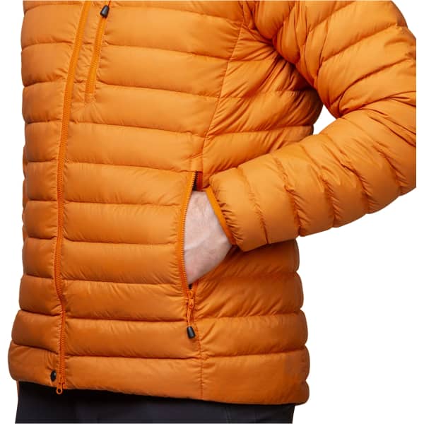 Doudoune ski de randonnée MOUNTAIN EQUIPMENT EARTHRISE HOODED MENS JACKET RUST
