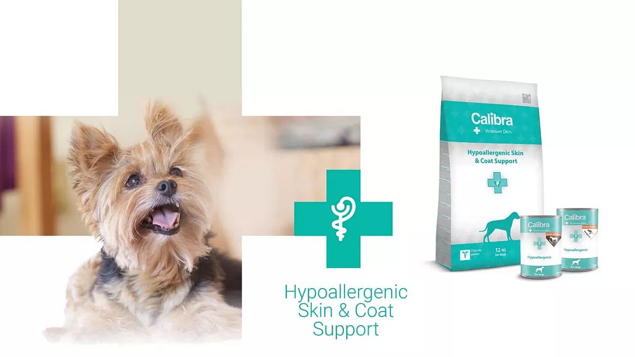 Calibra Dog Veterinary Diets Hypoallergenic Skin and Coat Support  2 kg