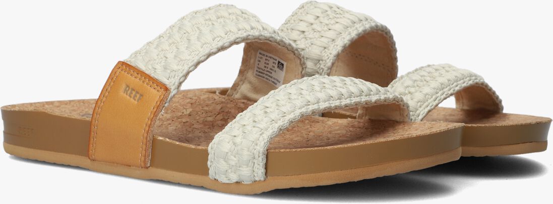 REEF witte reef slippers cushion vista thread