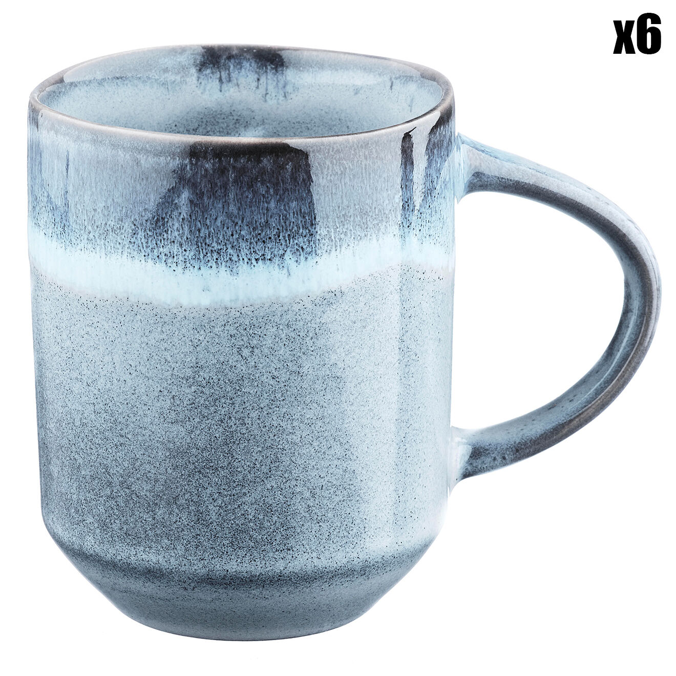 Bjorn 6 Mugs Genesis bleus - 40 cl