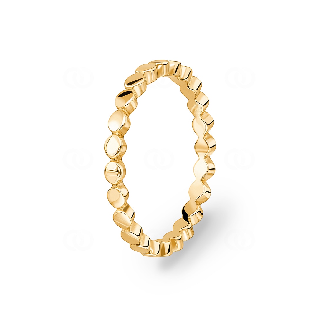Damenring 750/18 K Gelbgold