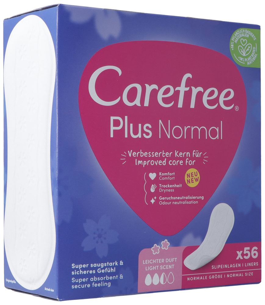 Carefree Plus Normal Karton 56 Stk