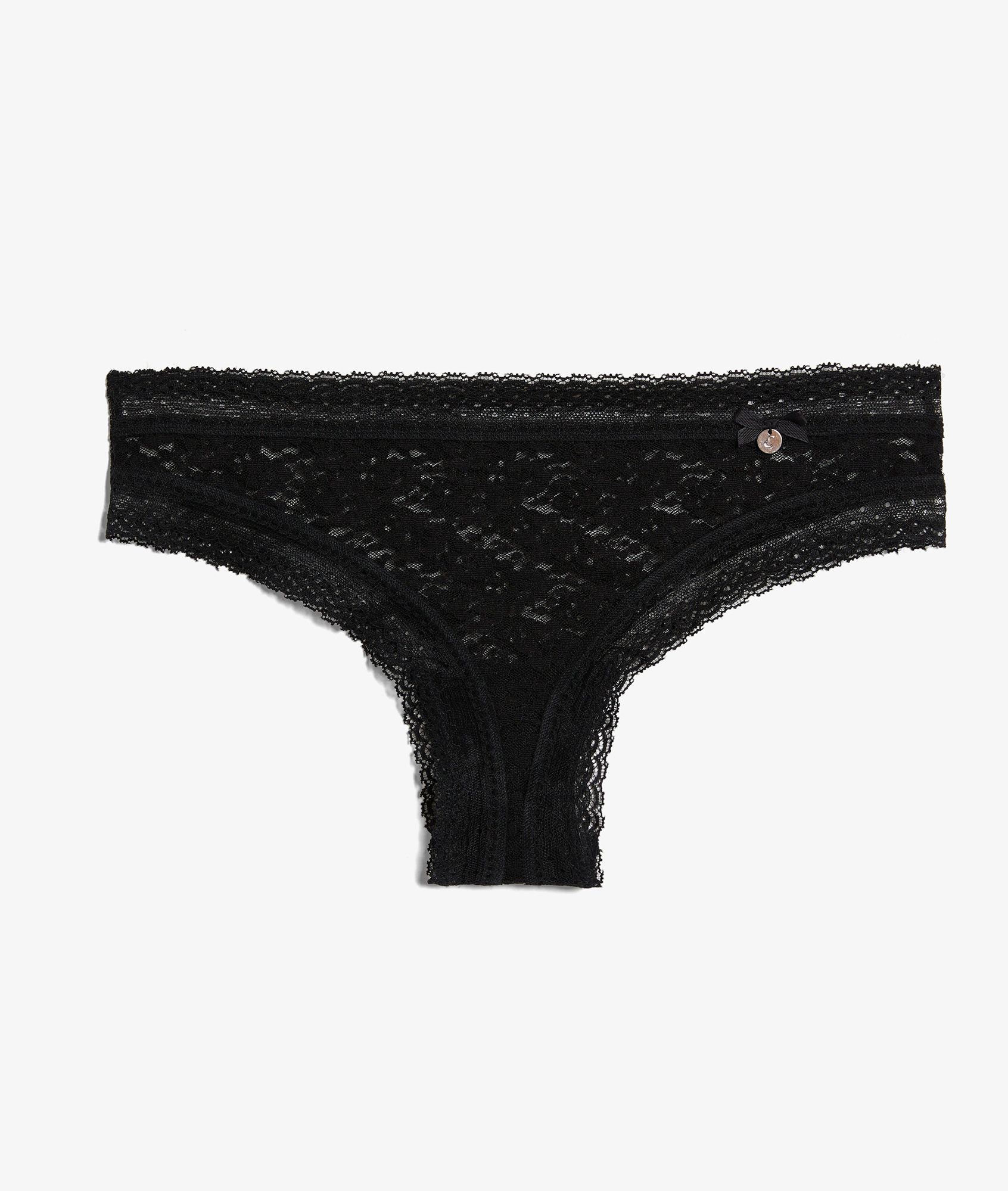 Tanga dentelle florale