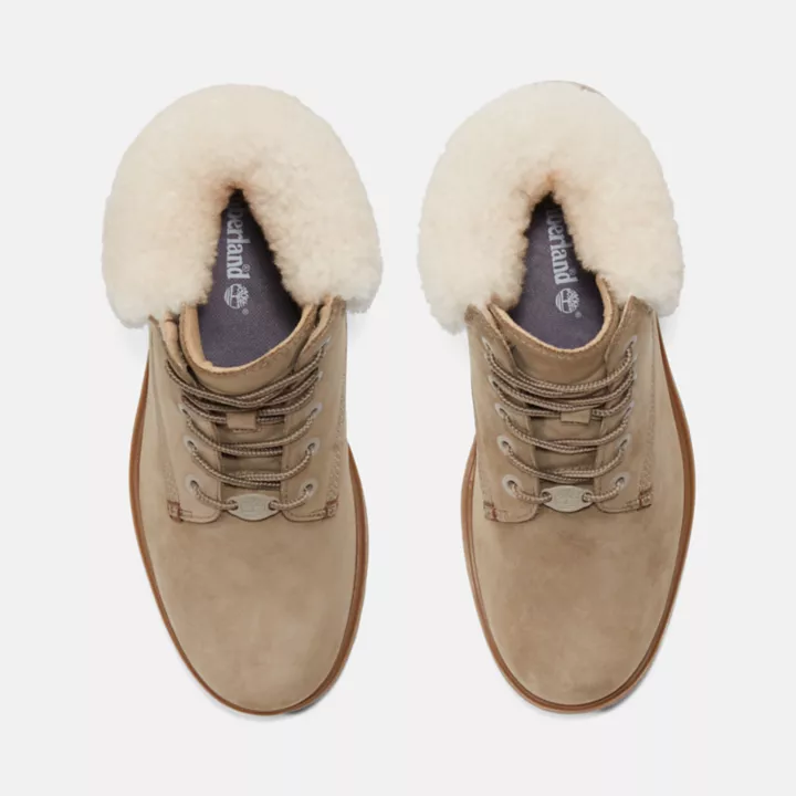 Bota Lyonsdale feminina na cor marrom claro