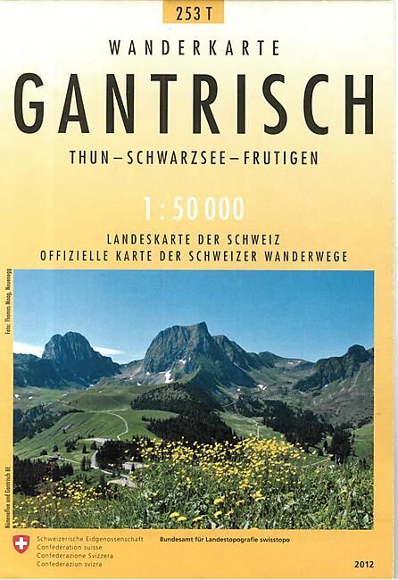 BUNDESAMT - 253T GANTRISCH ECHELLE 1 50 000