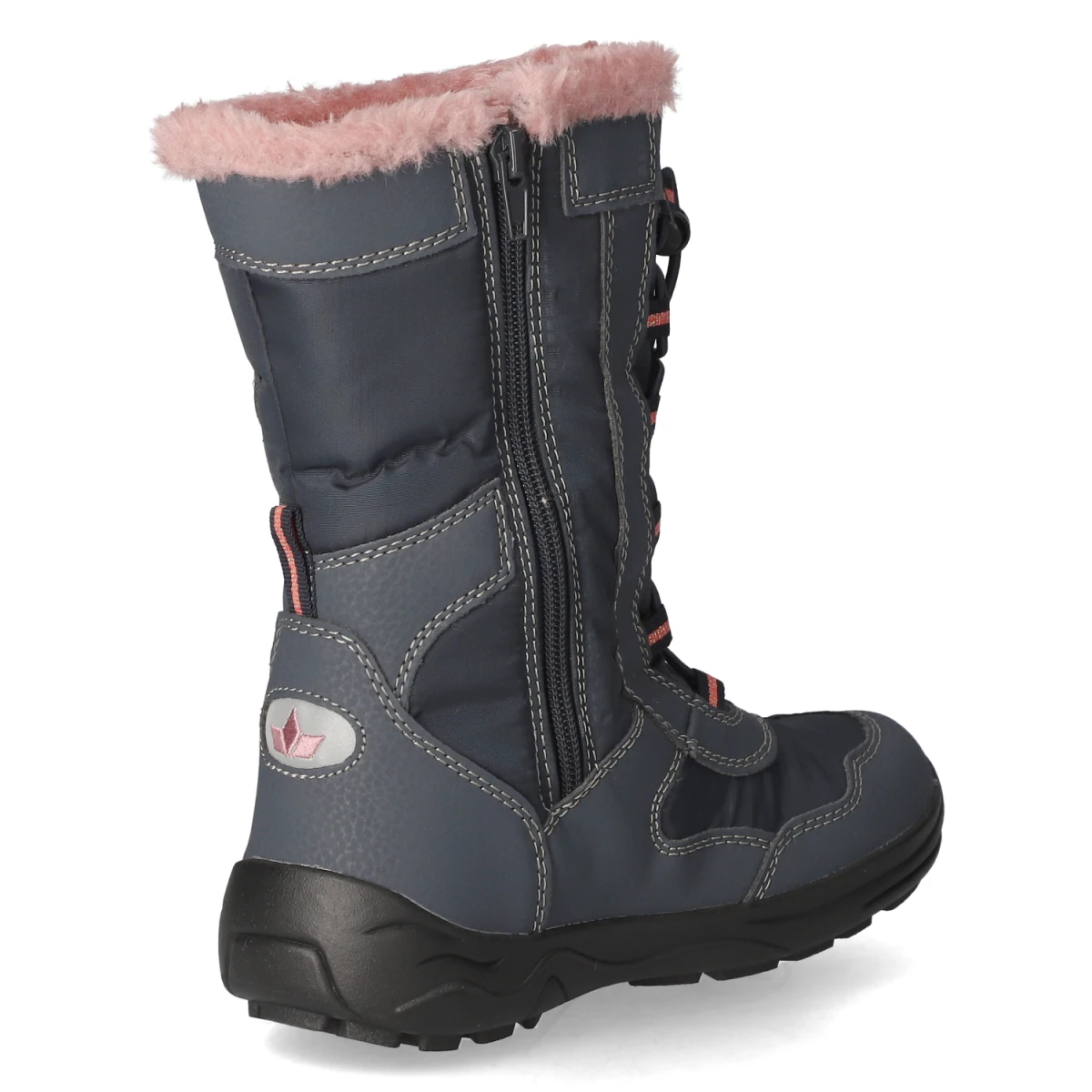 LicoWinterstiefel CATHRIN - marine/rosa