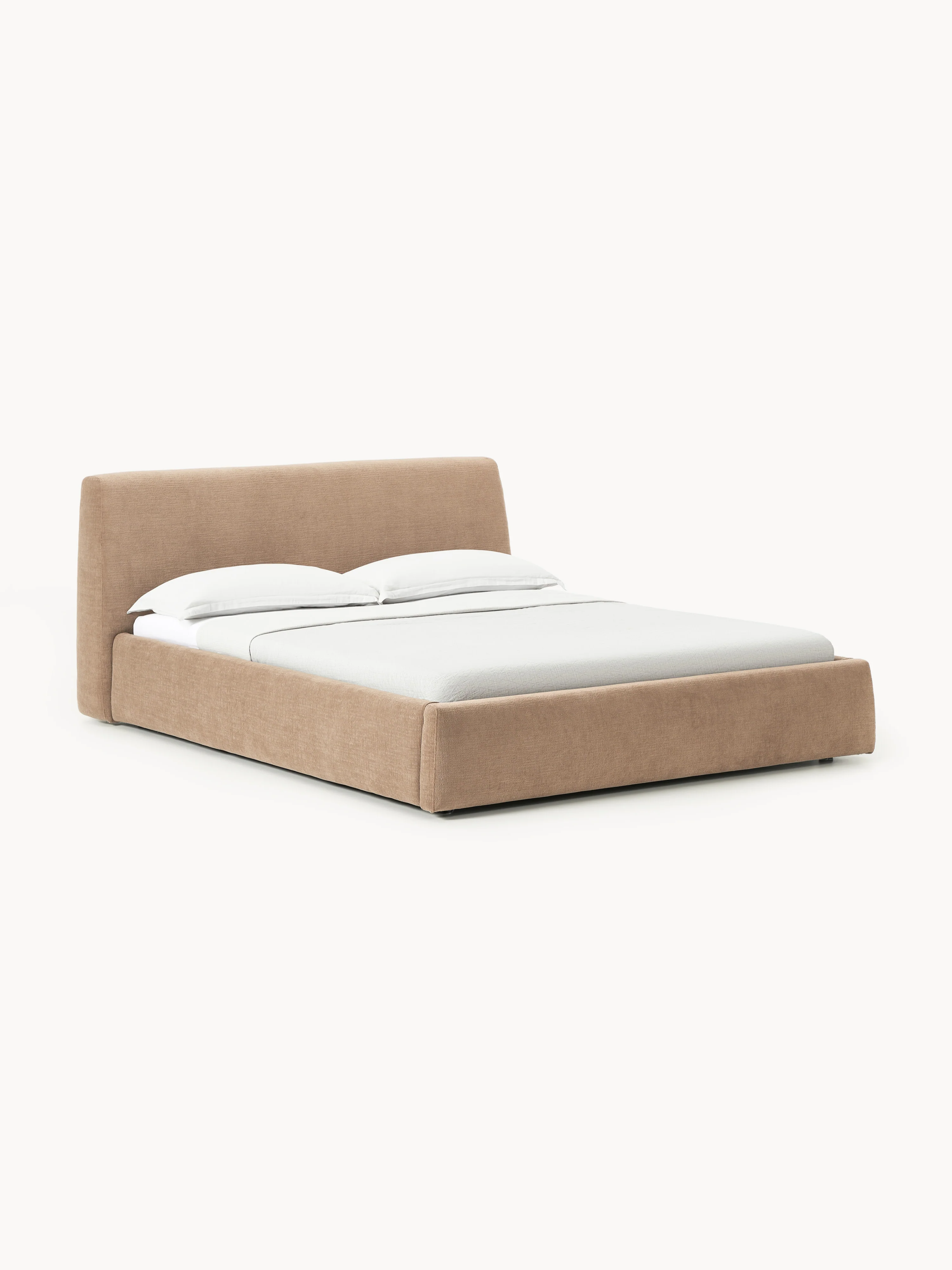 Gestoffeerd bed Cloud met opbergruimte
