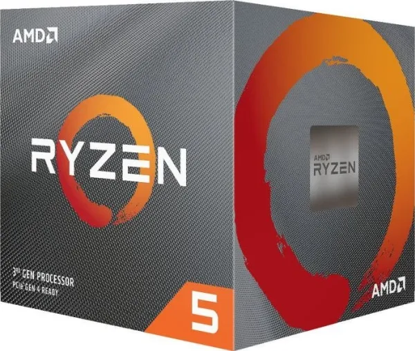 AMD Ryzen™ 5 3600X - 3rd Gen. - 3.8 GHz -> 4.4 GHz - 6 kerner - 12 tråde - 32 MB cache - Socket AM4 - Box