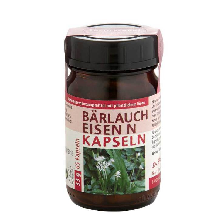 Bärlauch Eisen N Kapseln, 33 g