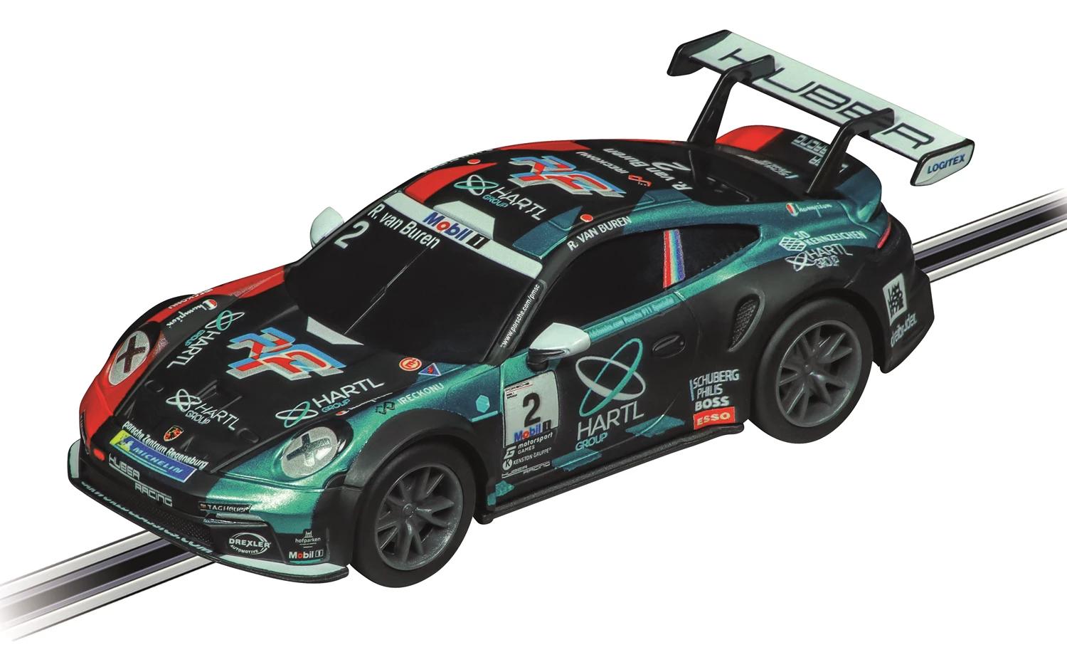 Rennbahnauto GO! Porsche 992 GT3 Cup, No.2Slotcar mit offizieller Lizenz für Carrera GO!
