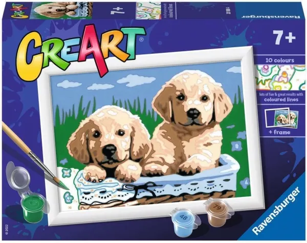 BRIO 11220188 Ravensburger CreArt - Cute Puppies